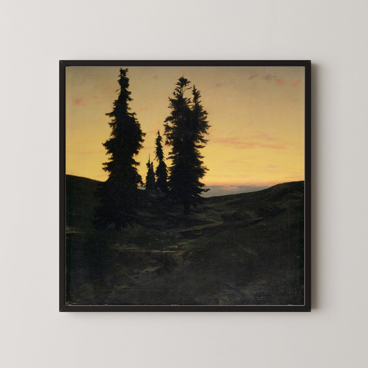 Arnold Böcklin — Fir Trees | Landscape Fine Art Print