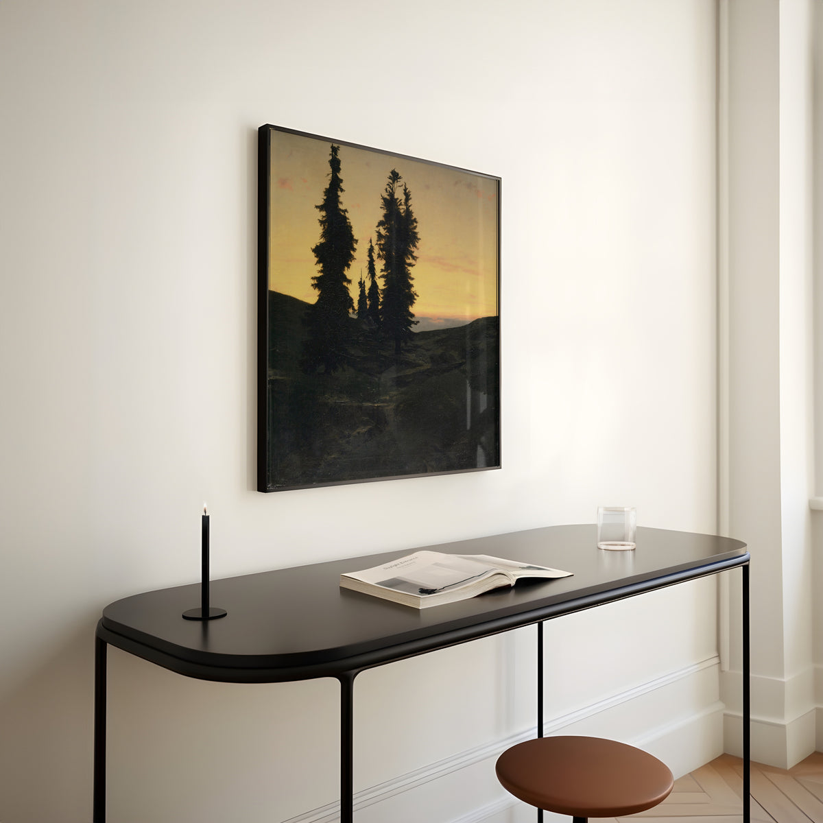 Arnold Böcklin — Fir Trees | Landscape Fine Art Print