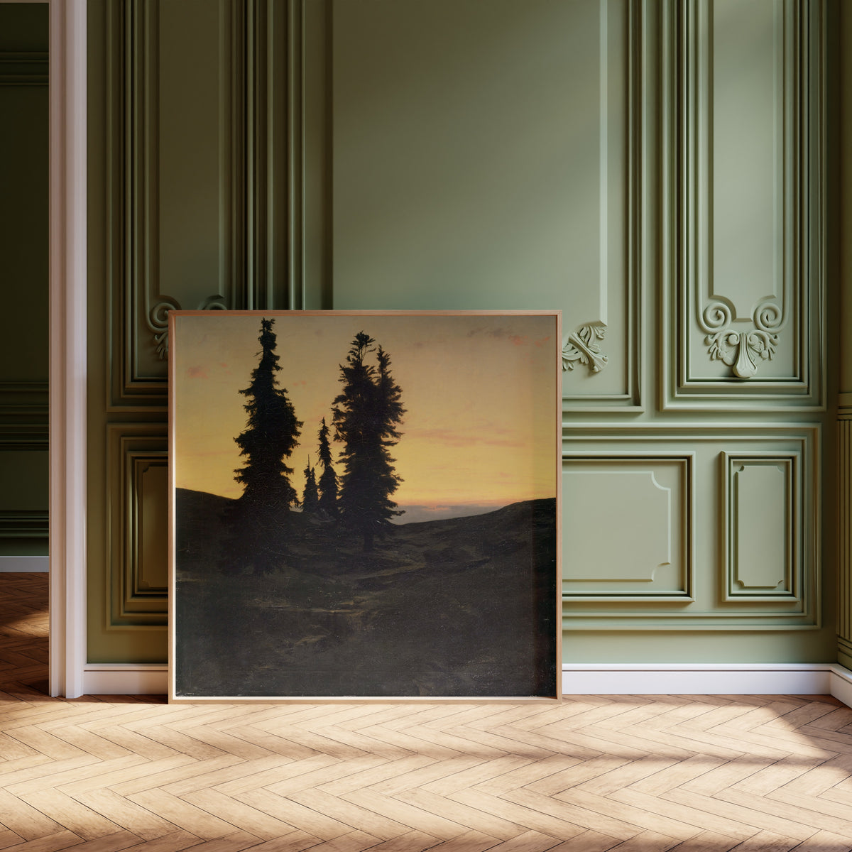 Arnold Böcklin — Fir Trees | Landscape Fine Art Print