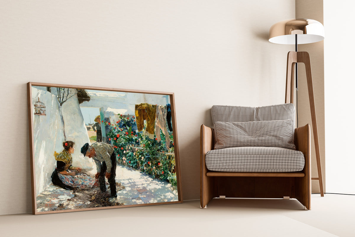 Joaquín Sorolla — Fishing Nets (Las redes) | Fine Art Print