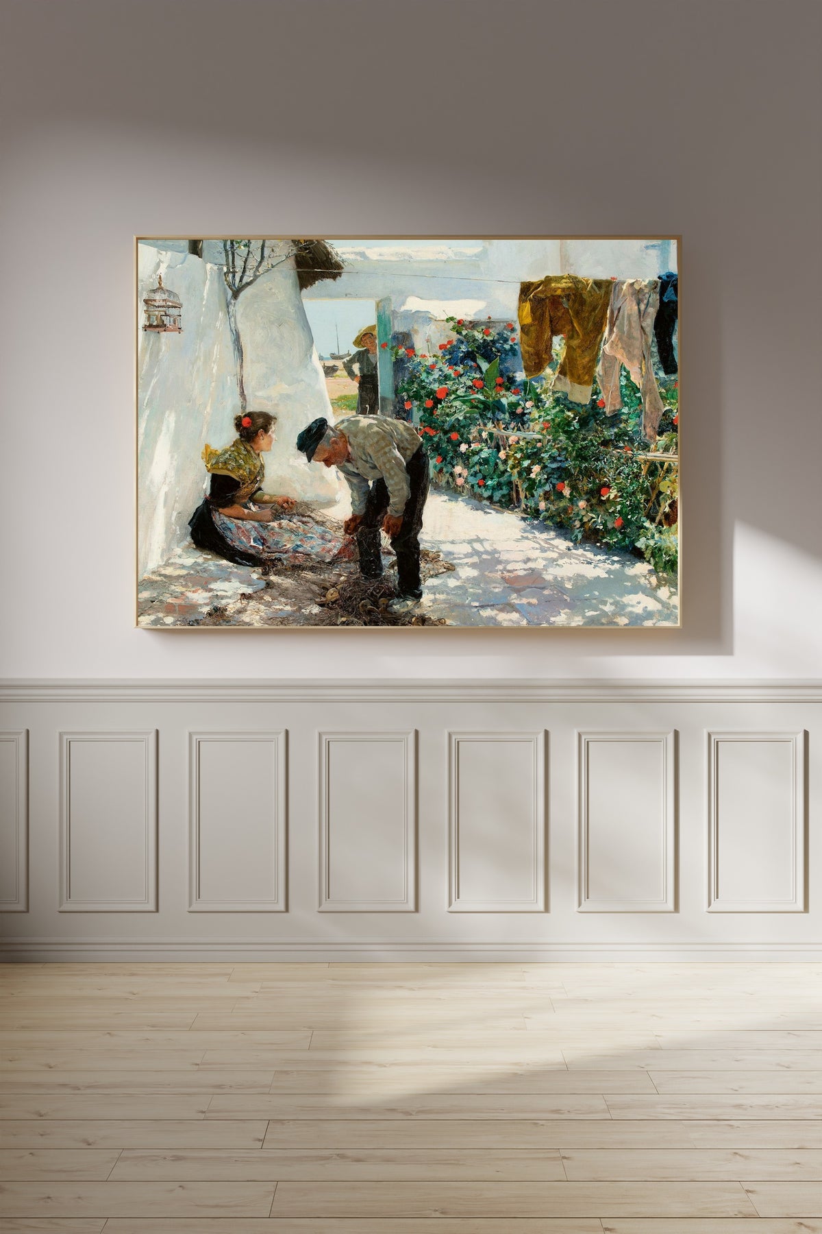 Joaquín Sorolla — Fishing Nets (Las redes) | Fine Art Print