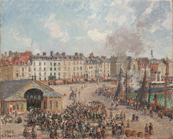 Camille Pissarro — Fishmarket | Fine Art Print
