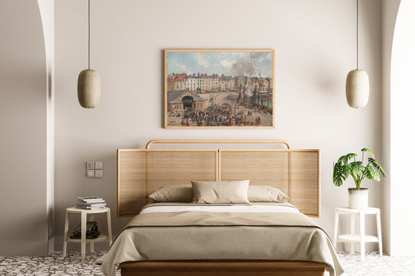 Camille Pissarro — Fishmarket | Fine Art Print