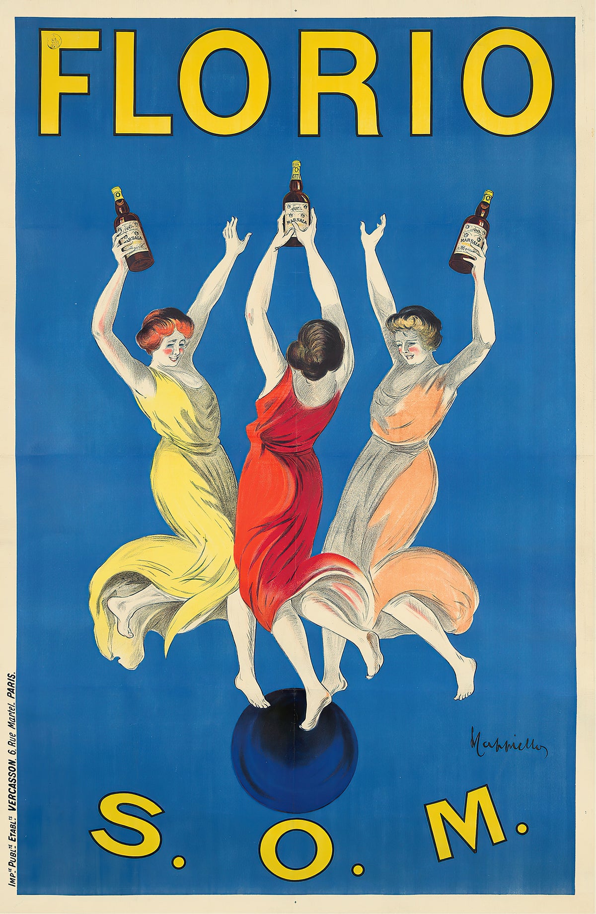 Leonetto Cappiello — Florio S.O.M. | Vintage Poster Print