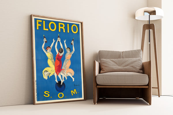 Leonetto Cappiello — Florio S.O.M. | Vintage Poster Print