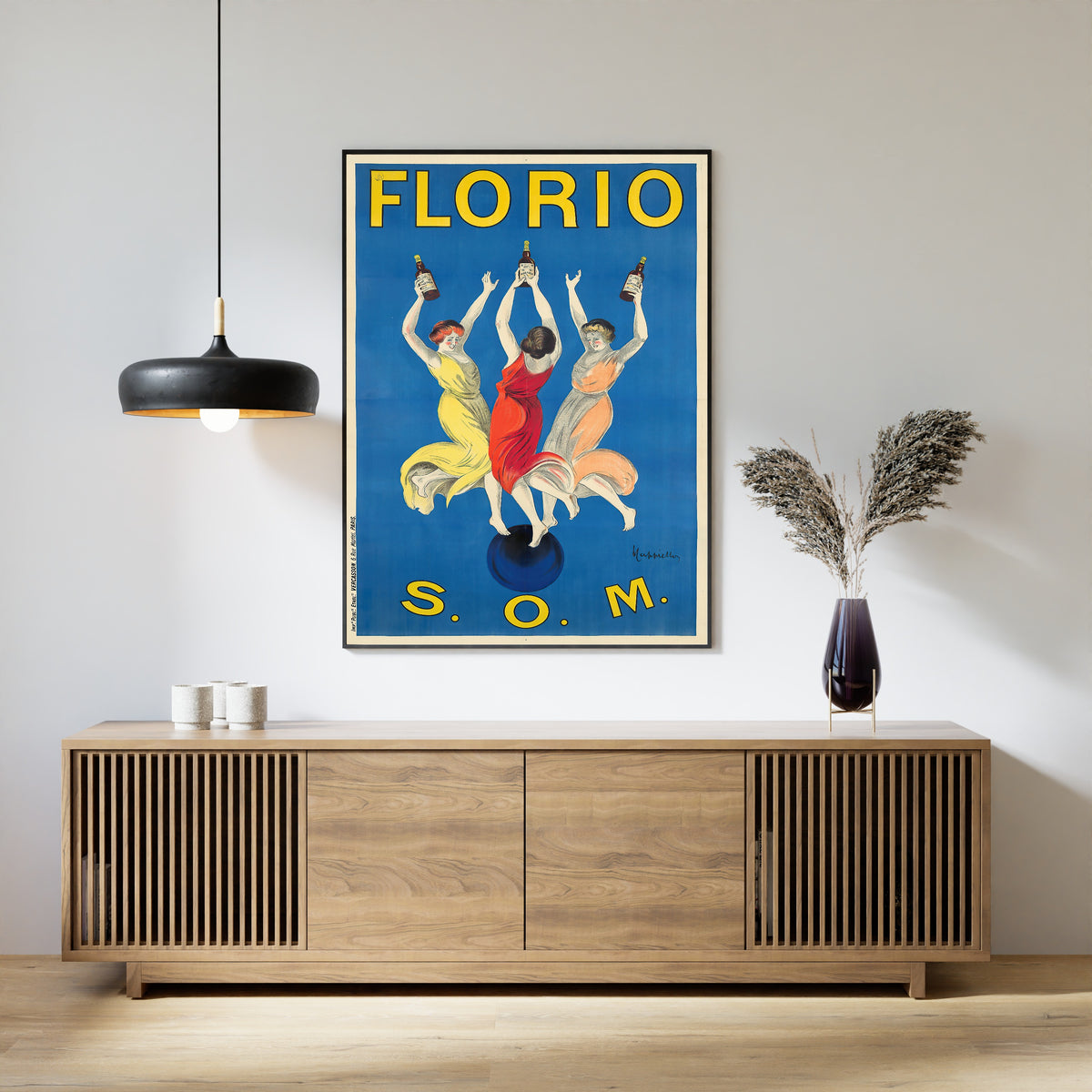 Leonetto Cappiello — Florio S.O.M. | Vintage Poster Print