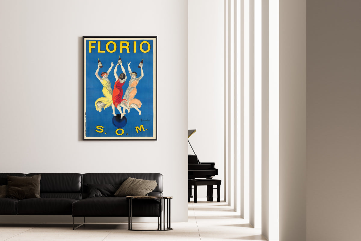 Leonetto Cappiello — Florio S.O.M. | Vintage Poster Print