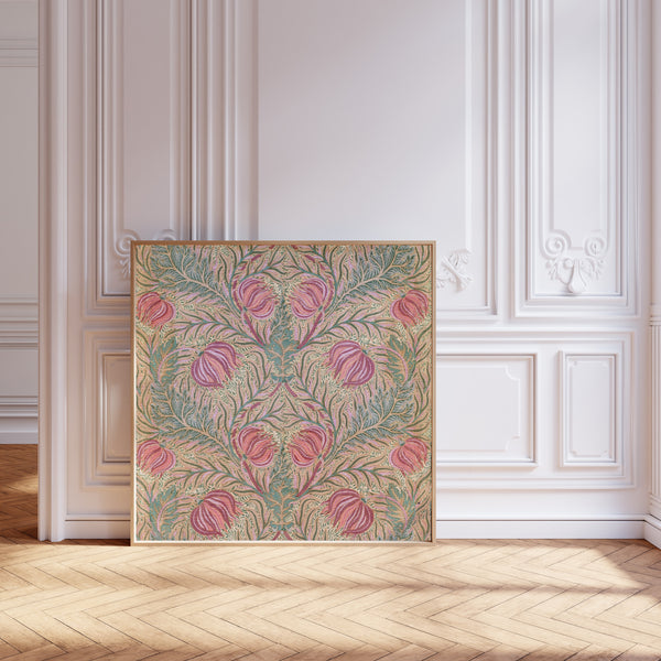 Arthur Heygate Mackmurdo — Flower and Leaf | Ornament Plate Print