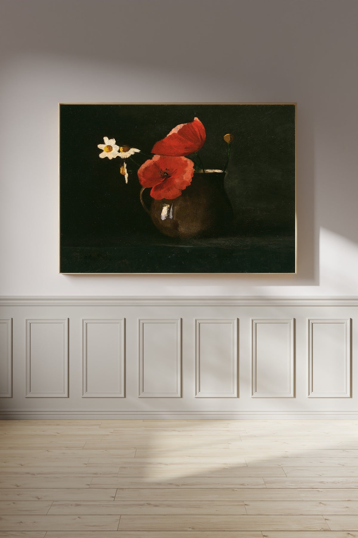 Odilon Redon — Flowers: Poppies and Daisies | Symbolist Art Print