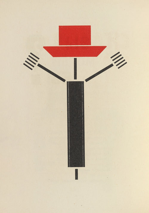 El Lissitzky — For the Voice: The Tale of Little Red Riding Hood | Constructivist Typography Print