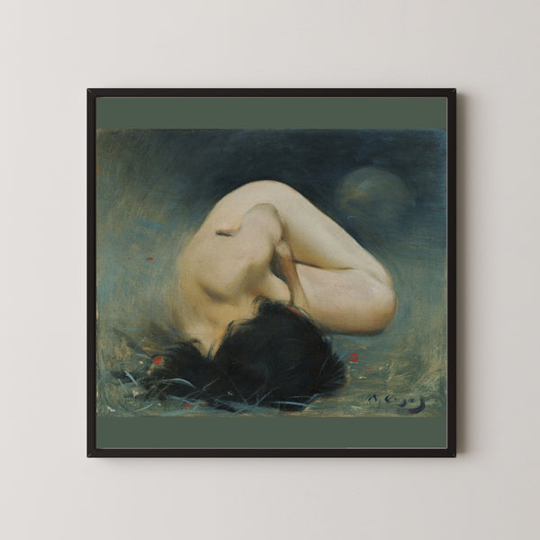 Ramon Casas — Foreshortened Female Nude | Fine Art Print