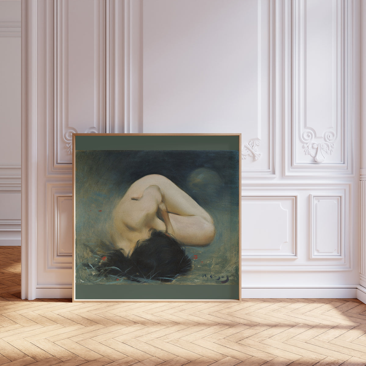 Ramon Casas — Foreshortened Female Nude | Fine Art Print