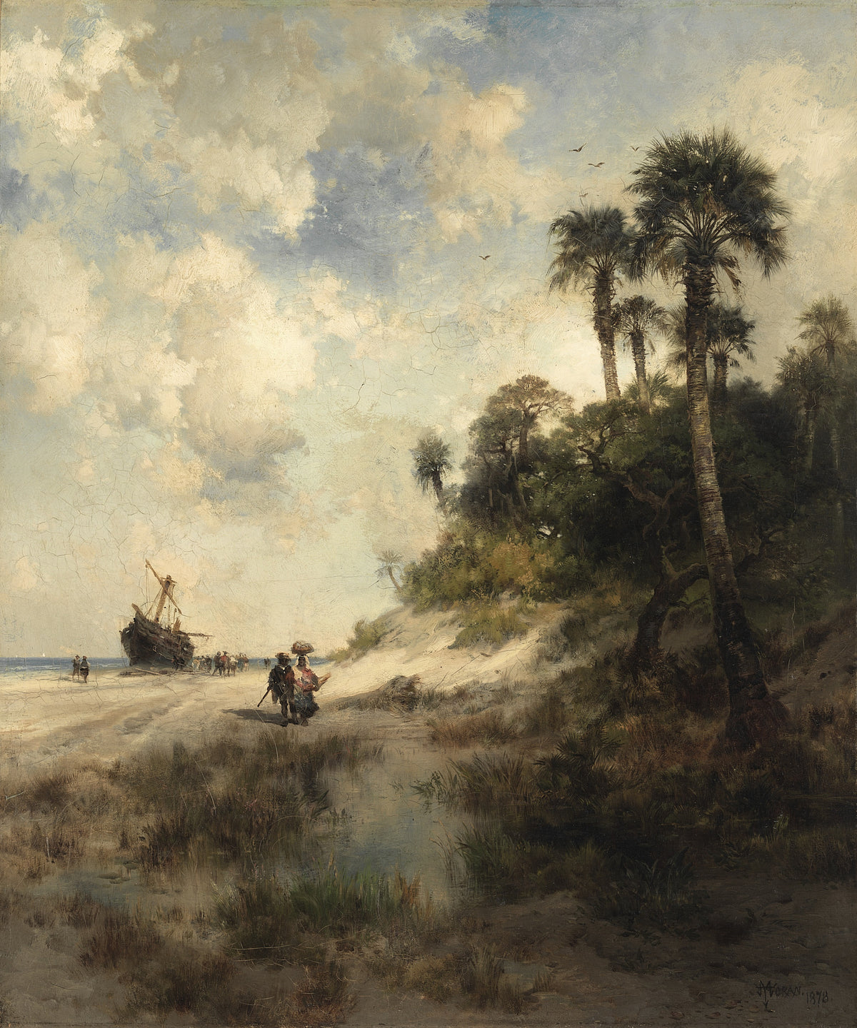 Thomas Moran — Fort George Island, Florida | Landscape Fine Art Print