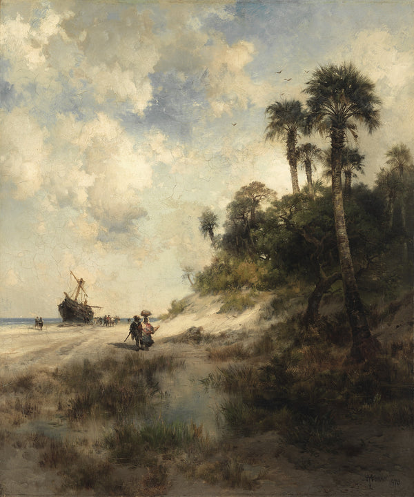 Thomas Moran — Fort George Island, Florida | Landscape Fine Art Print