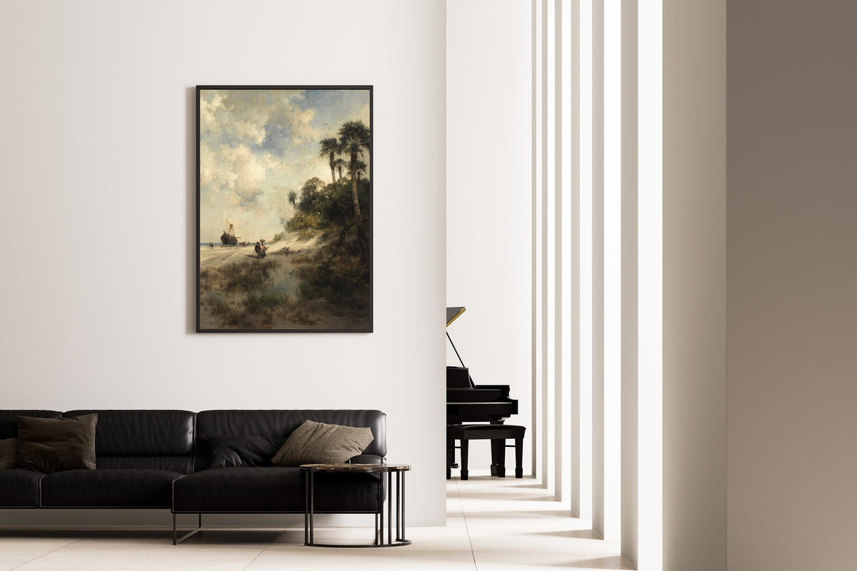 Thomas Moran — Fort George Island, Florida | Landscape Fine Art Print