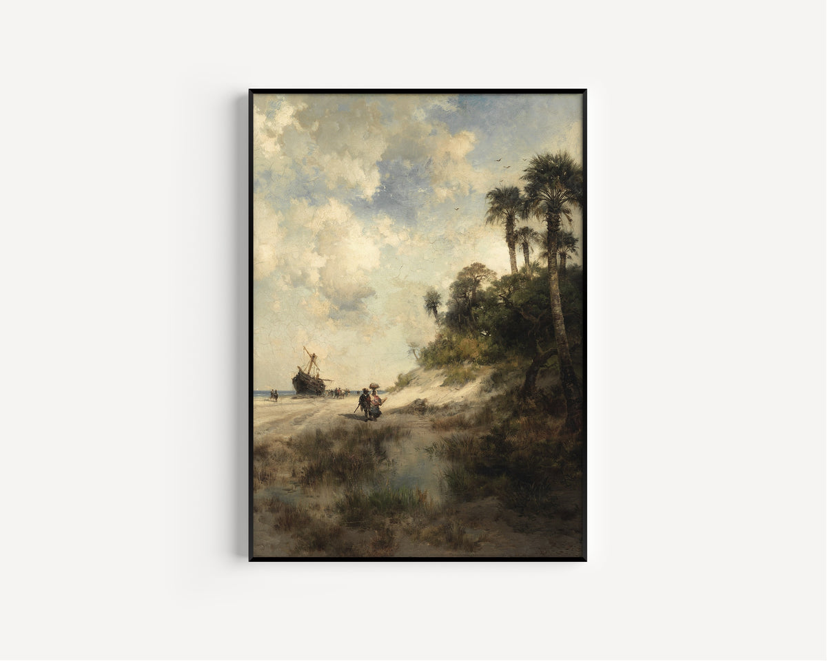 Thomas Moran — Fort George Island, Florida | Landscape Fine Art Print
