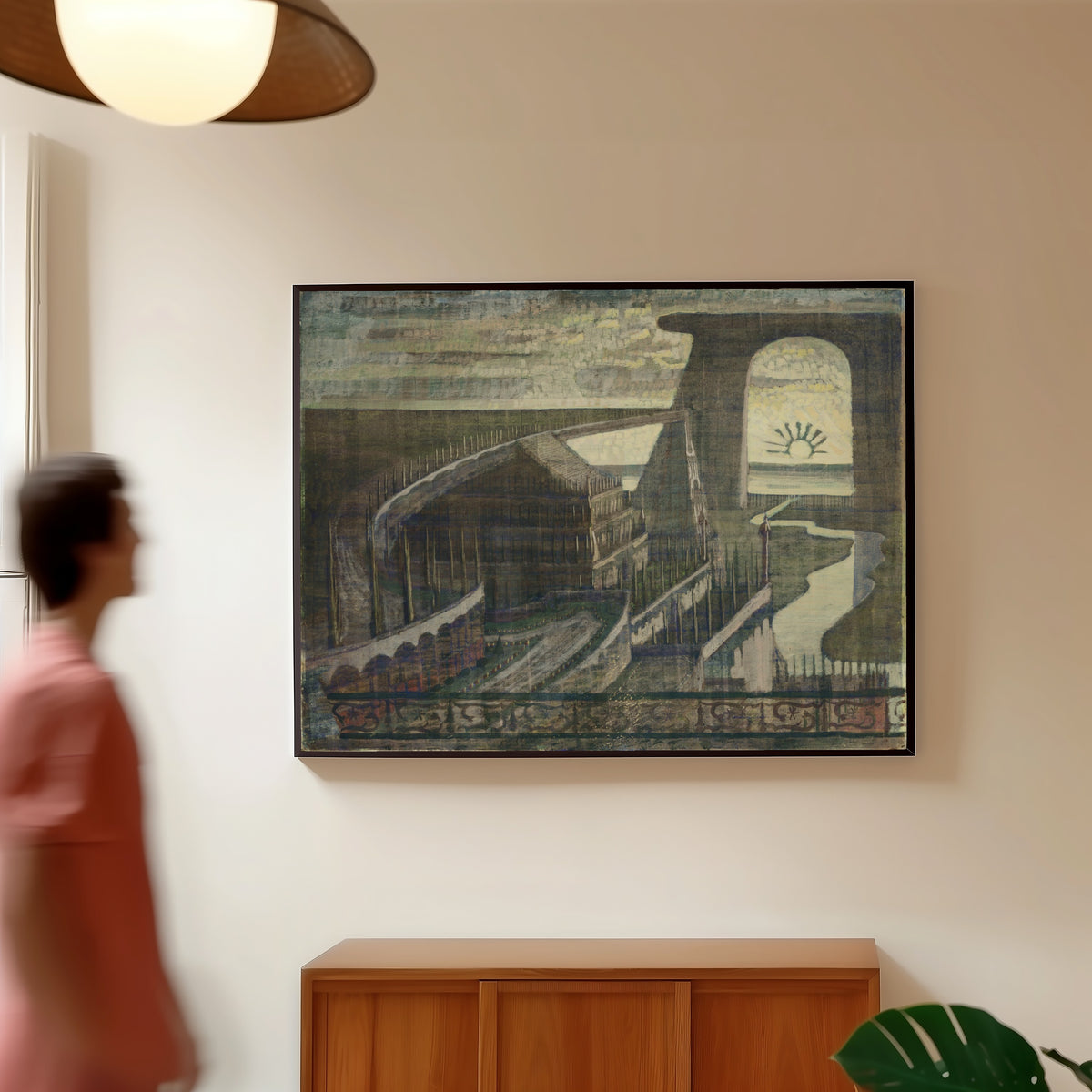 Mikalojus Konstantinas Čiurlionis — Fortress | Art Print