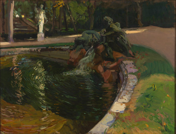 Joaquín Sorolla — Fountain in the Forest, La Granja | Fine Art Print