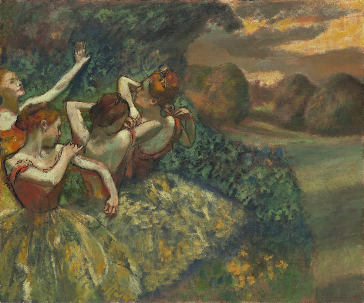 Edgar Degas — Four Dancers | Fine Art Print