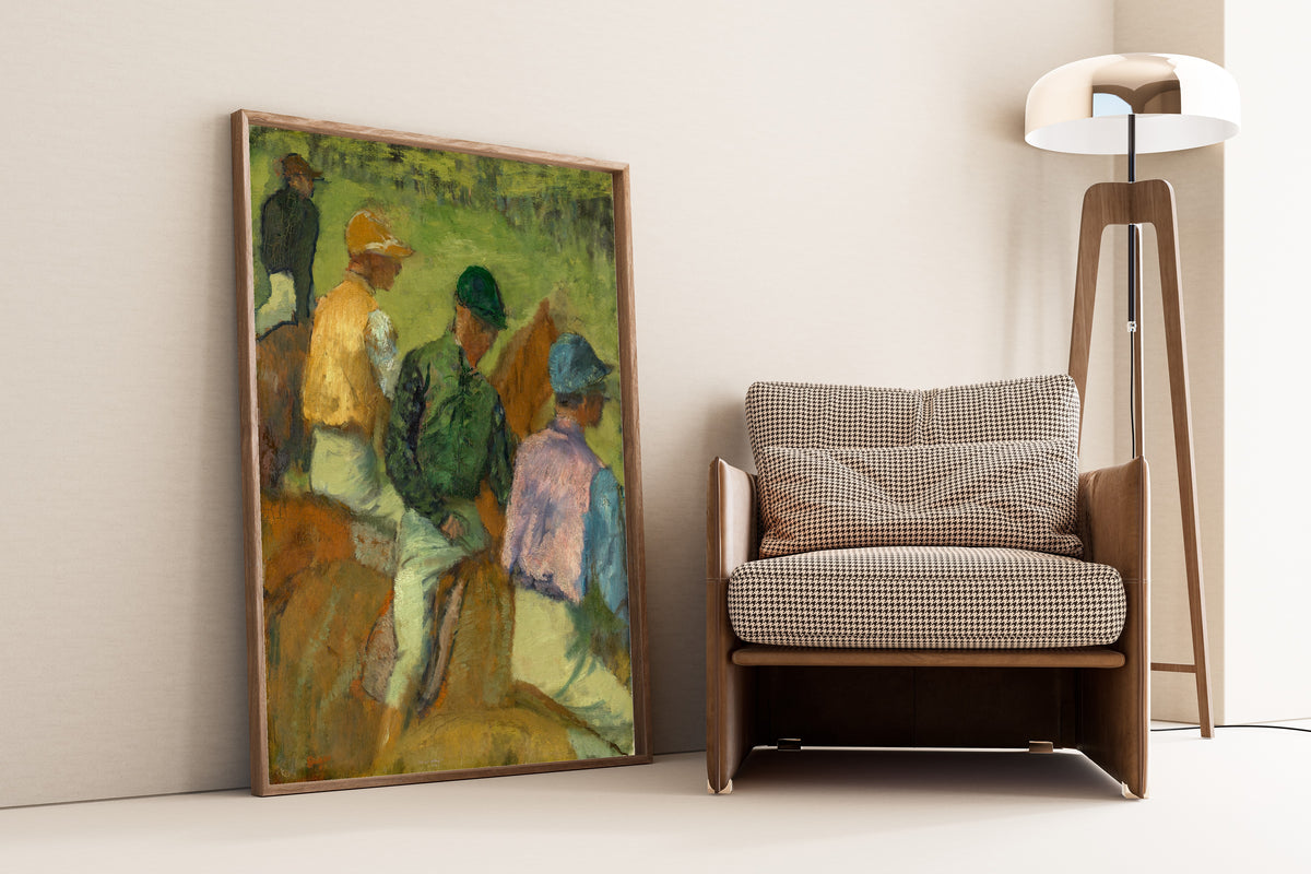 Edgar Degas — Four Jockeys | Fine Art Print