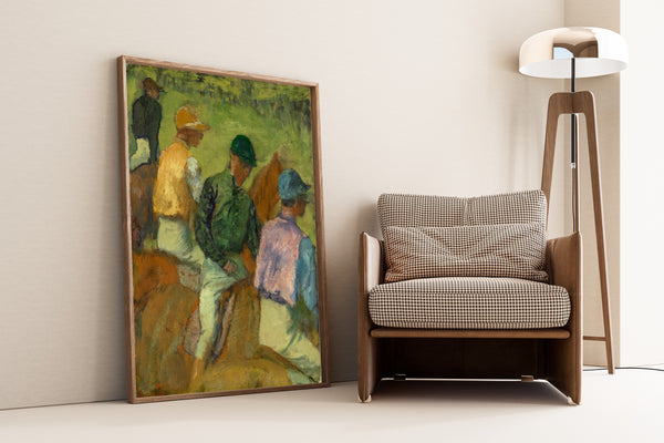 Edgar Degas — Four Jockeys | Fine Art Print