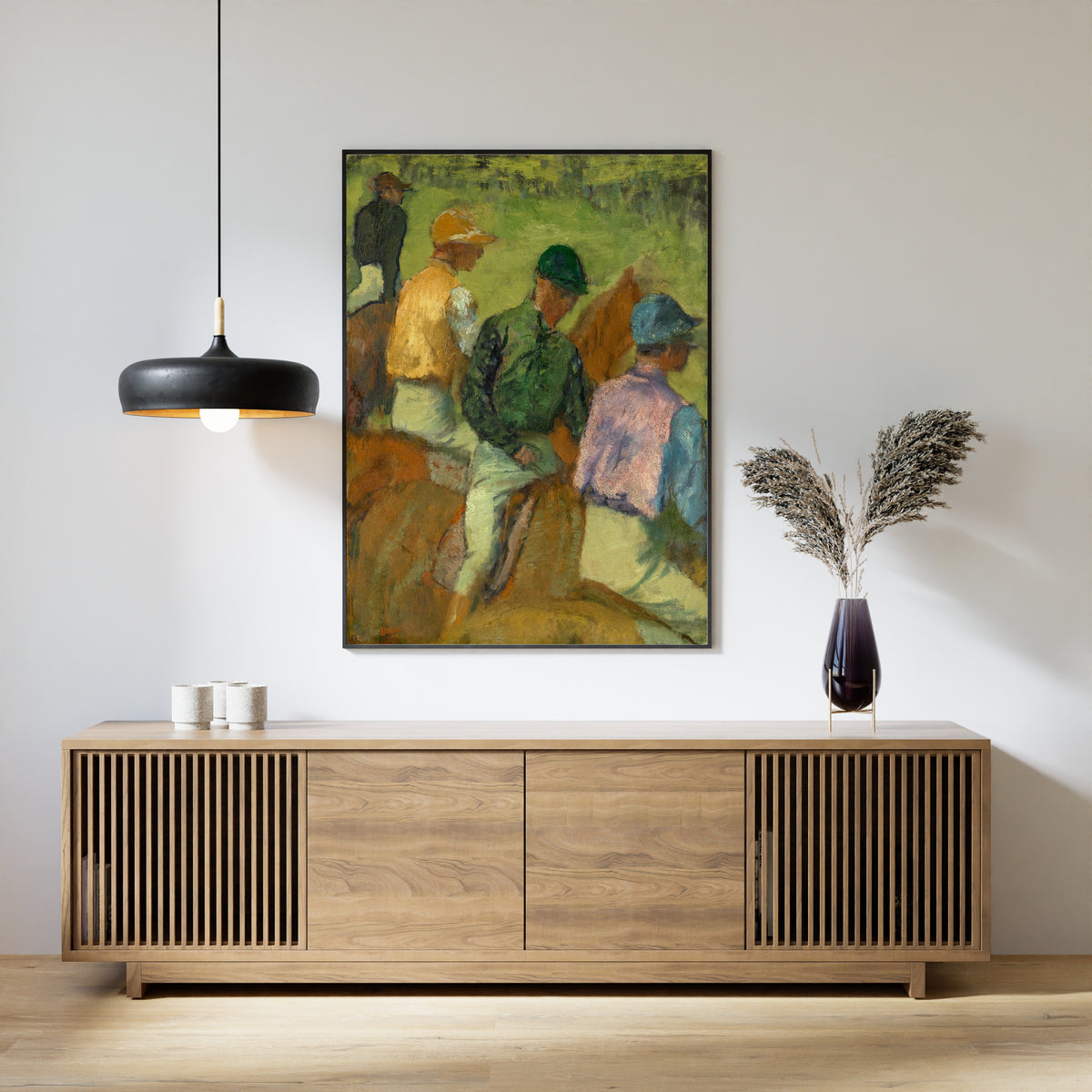 Edgar Degas — Four Jockeys | Fine Art Print