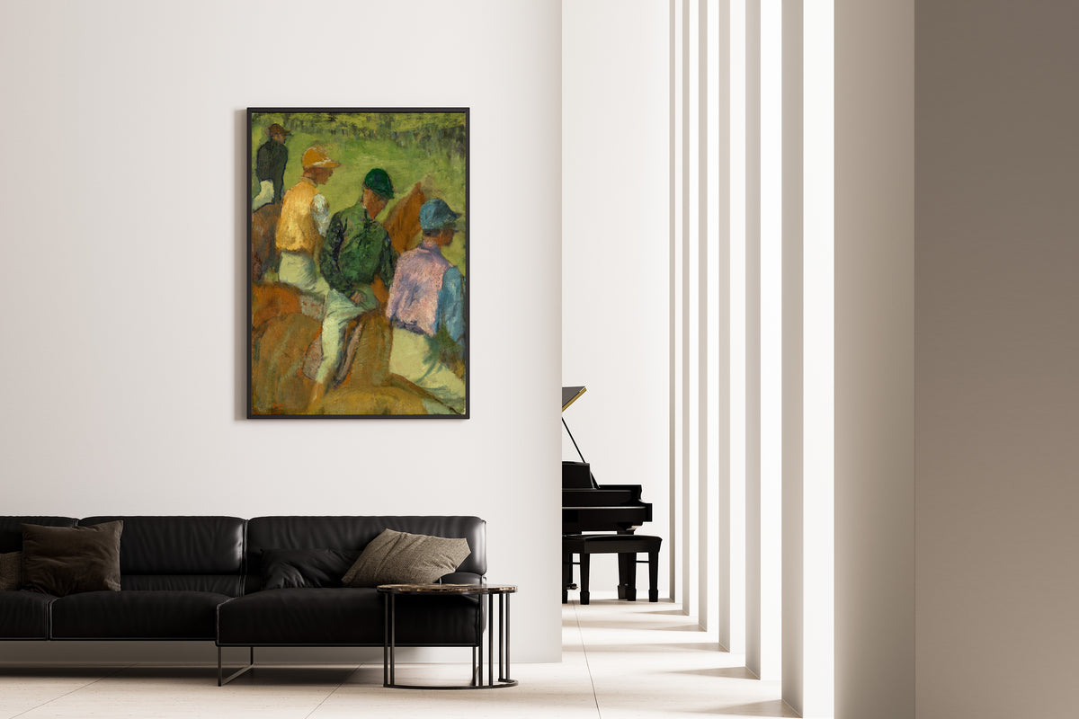 Edgar Degas — Four Jockeys | Fine Art Print