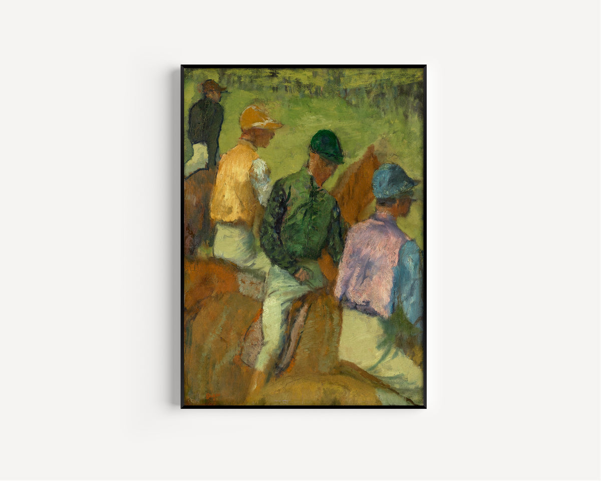 Edgar Degas — Four Jockeys | Fine Art Print