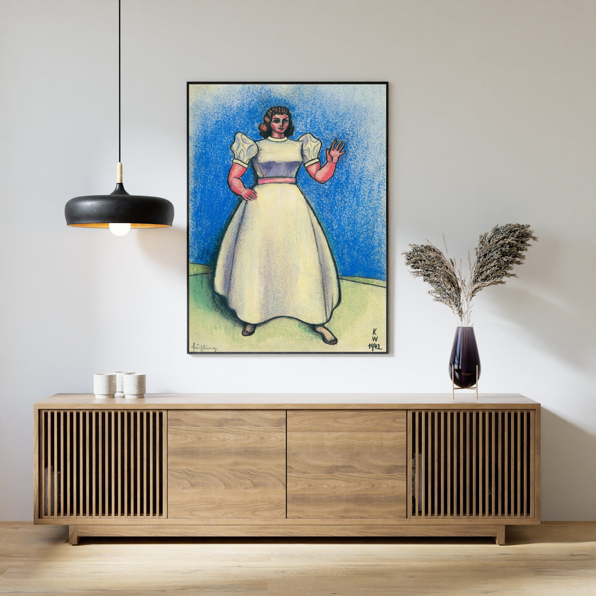 Karl Wiener — Frühling (Spring) | Expressionist Art Print