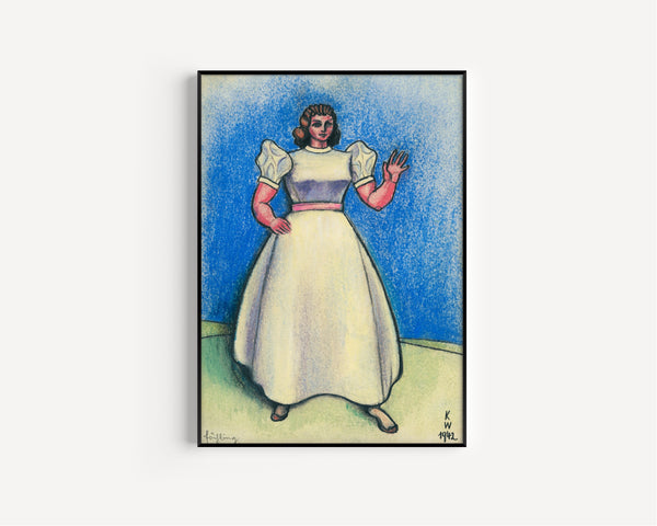 Karl Wiener — Frühling (Spring) | Expressionist Art Print