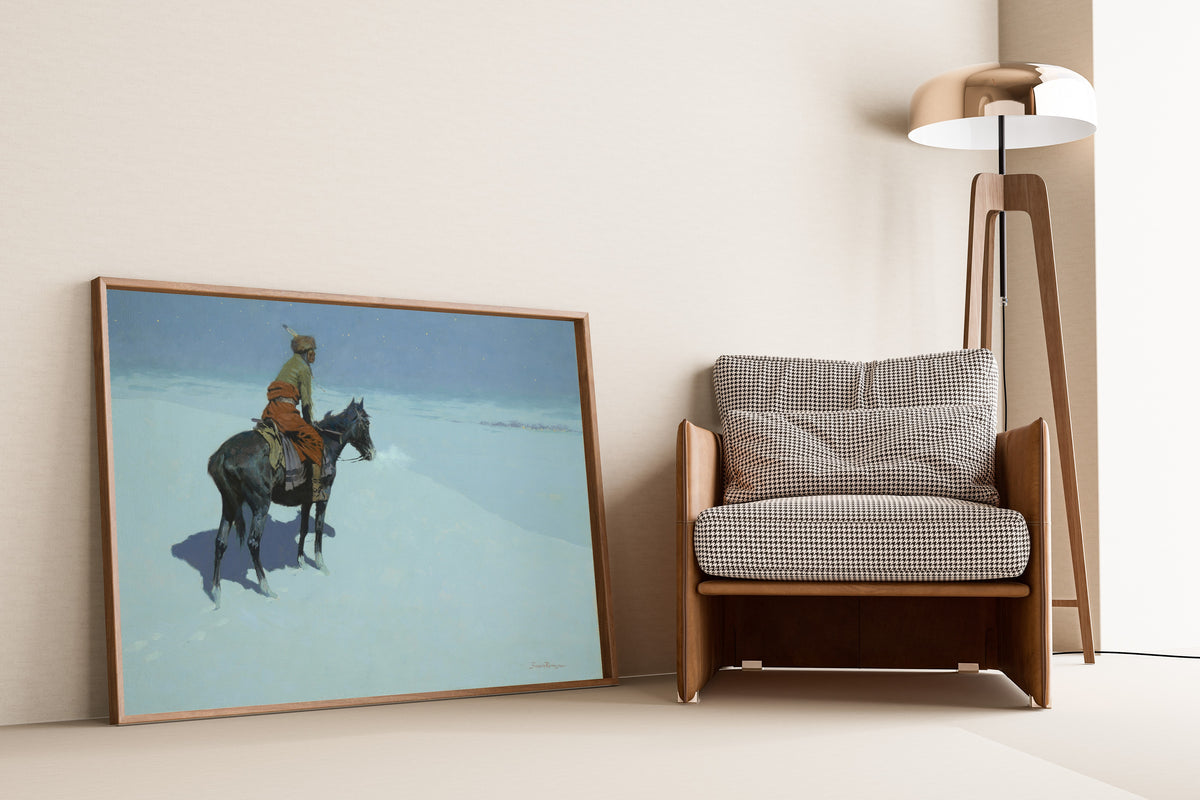 Frederic Remington — Friends or Foes? (The Scout) | Western Art Print