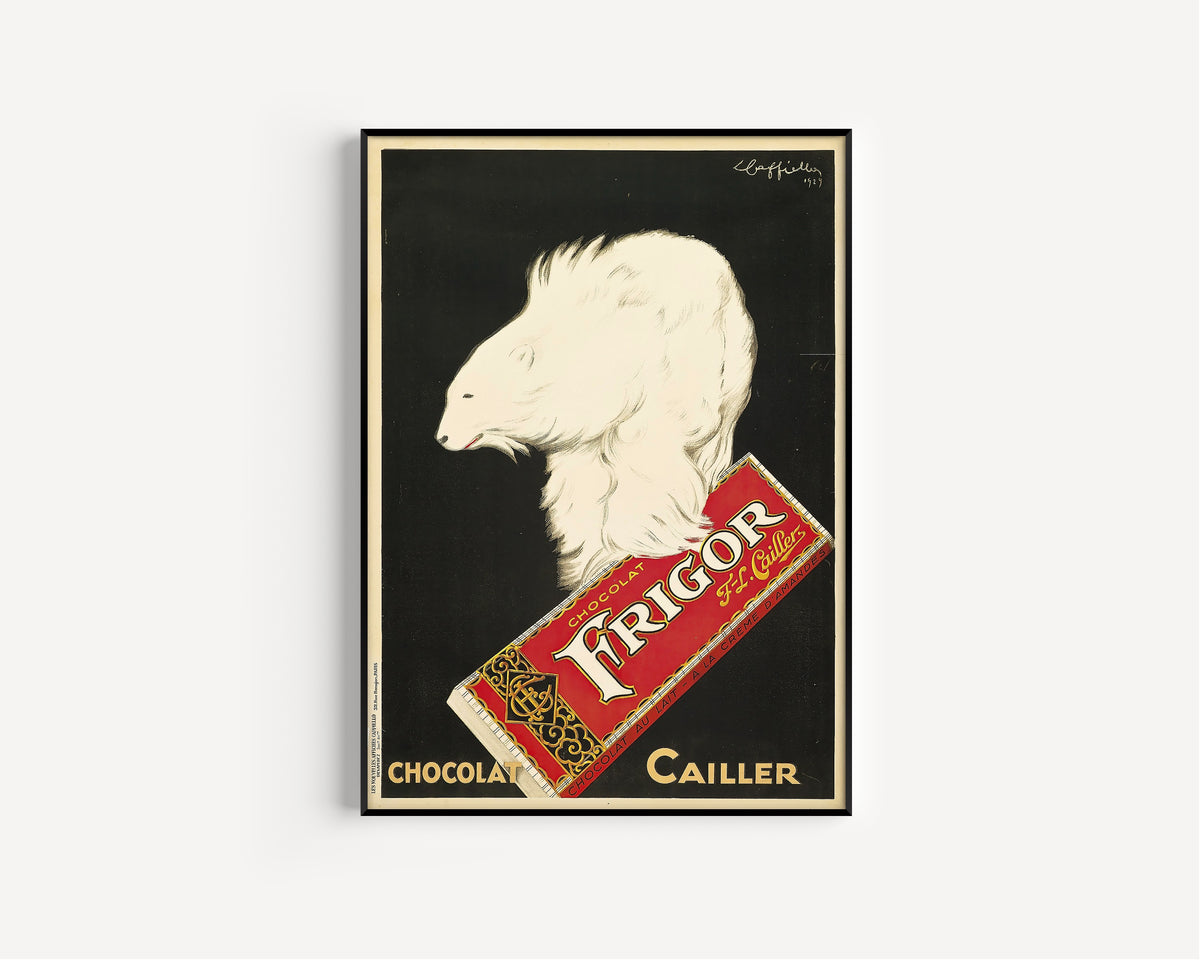 Leonetto Cappiello — Frigor, Chocolat Cailler | Vintage Poster Print