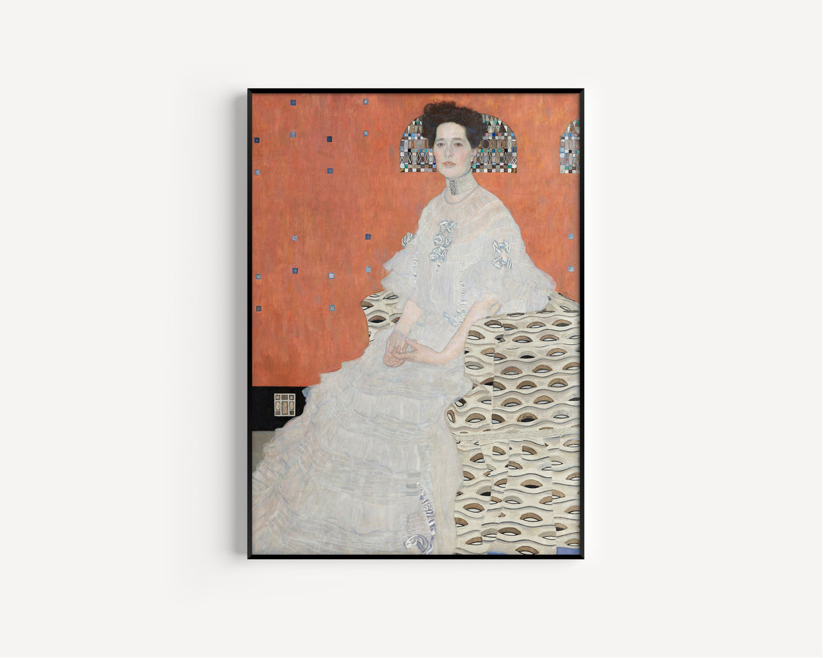 Gustav Klimt — Portrait of Fritza Riedler | Fine Art Print