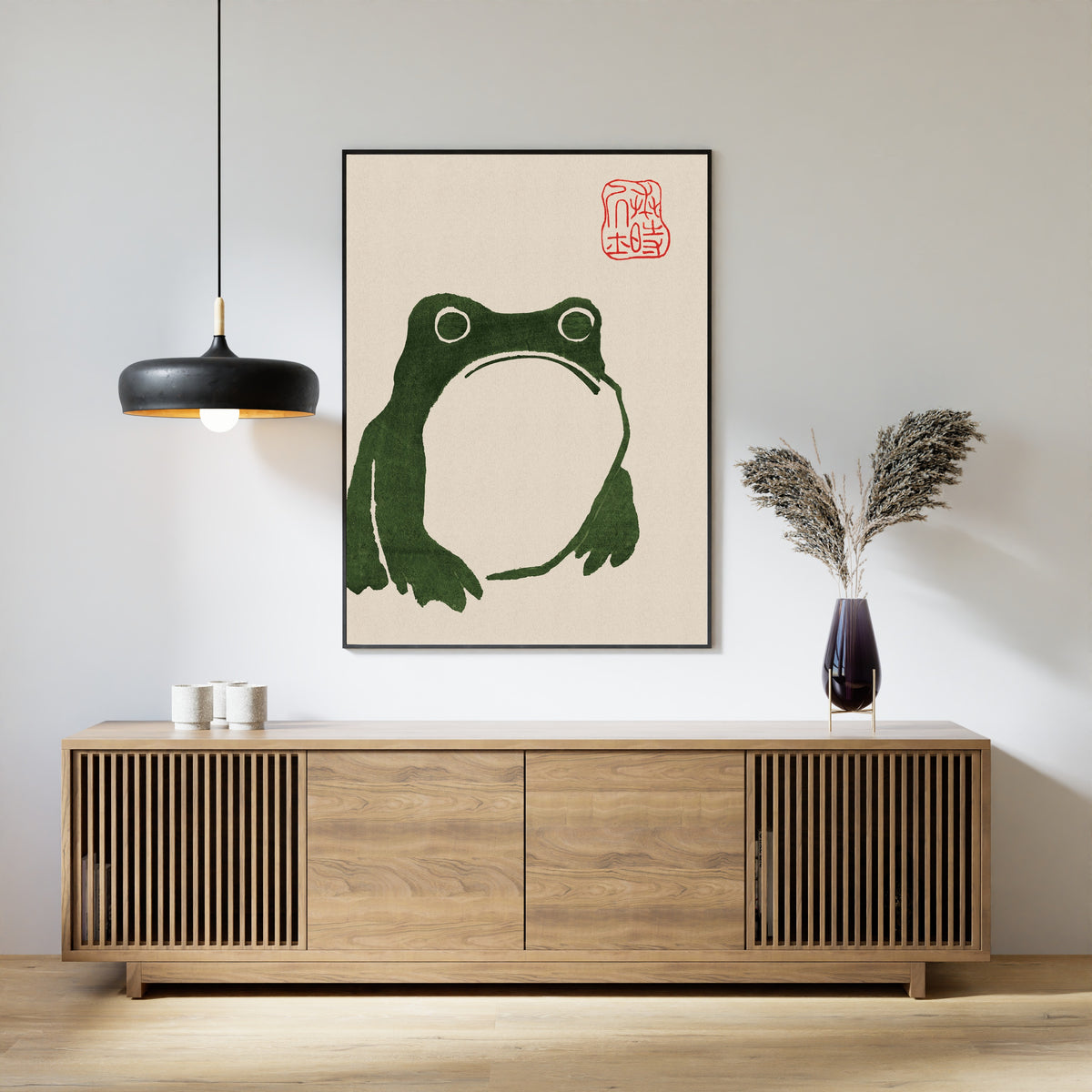 Matsumoto Hoji — Frog (Meika Gafu) | Japanese Woodblock Print