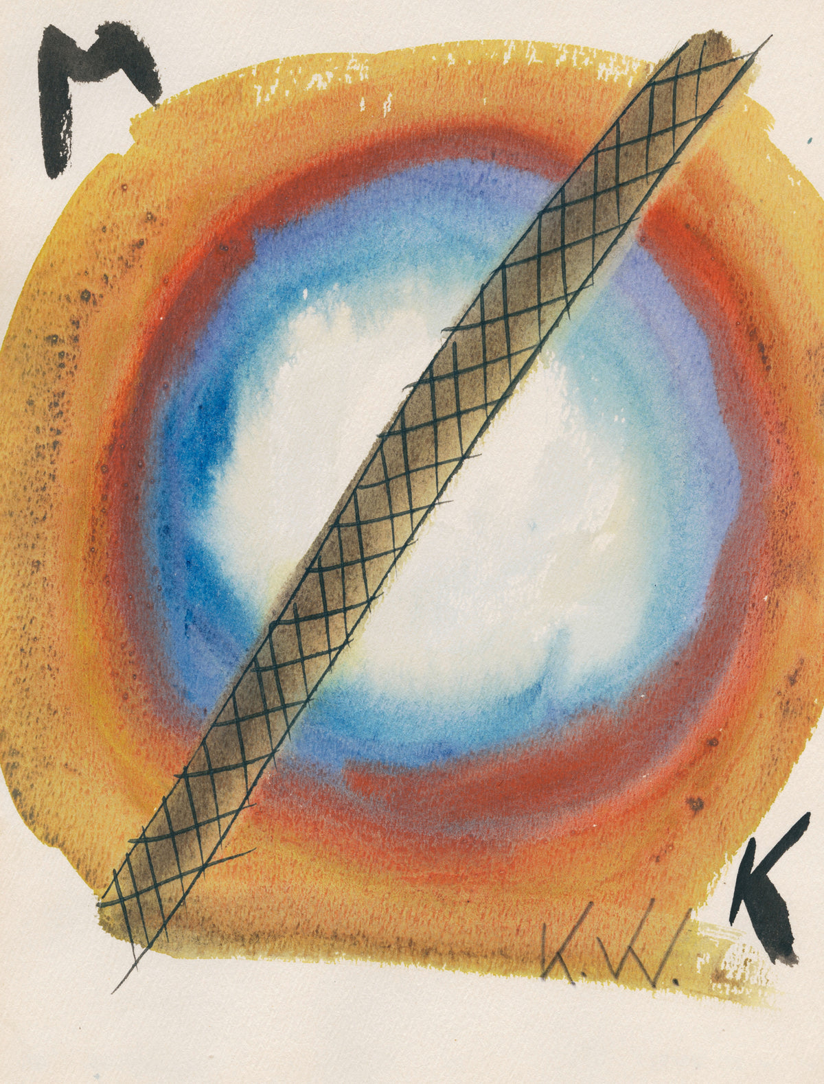 Karl Wiener — From My Life No. 17 | Abstract Art Print