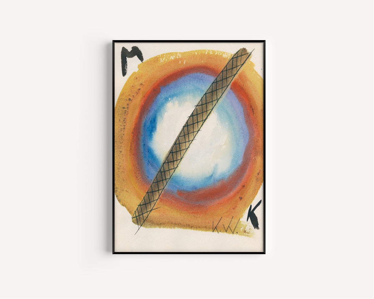 Karl Wiener — From My Life No. 17 | Abstract Art Print