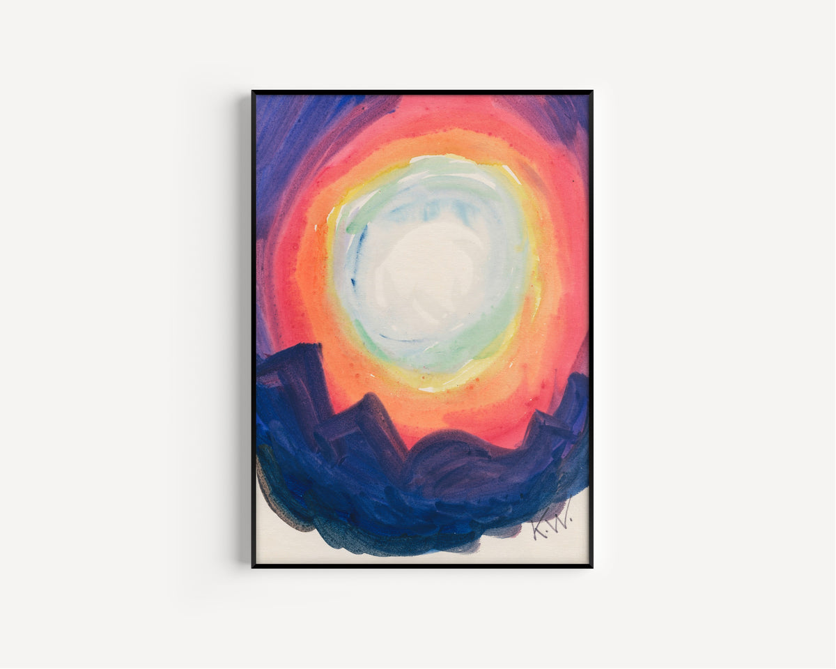 Karl Wiener — From My Life No. 18 | Abstract Art Print