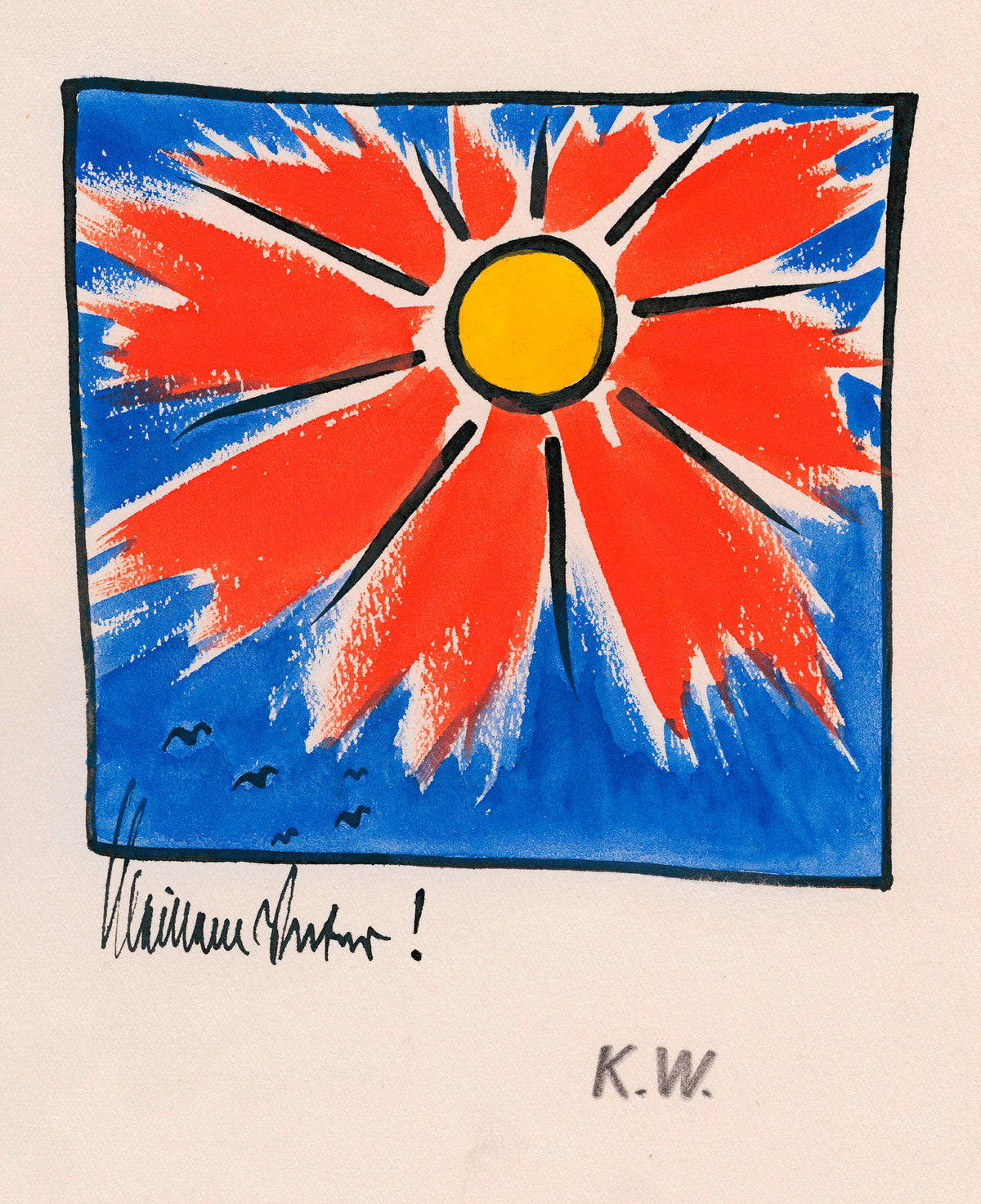 Karl Wiener — From My Life No. 24 | Expressionist Art Print