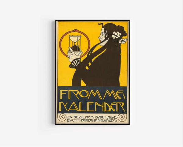 Koloman Moser — Frommes Kalender | Lithograph Print