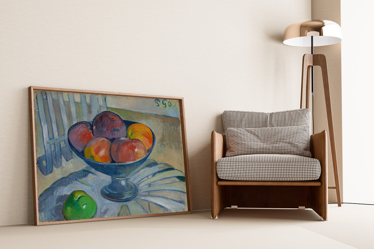 Paul Gauguin — Fruit Dish on a Garden Chair | Fine Art Print