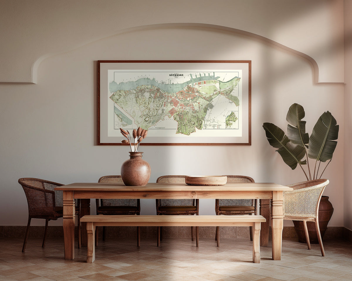 N. P. Pehrsson — Göteborg | Antique City Plan Print