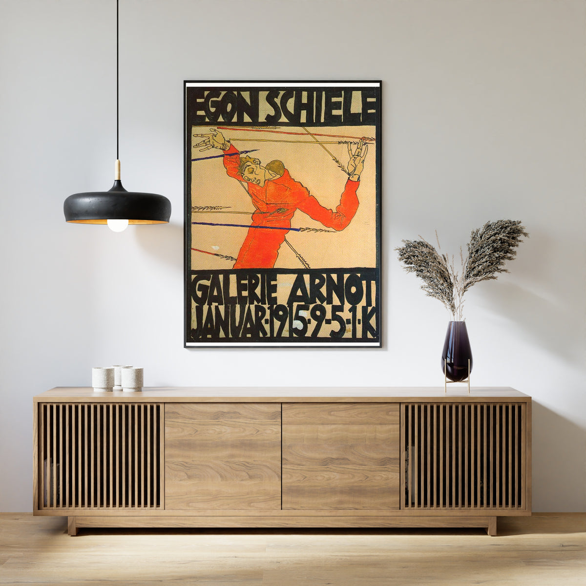 Egon Schiele — Galerie Arnot Poster | Vintage Poster Print