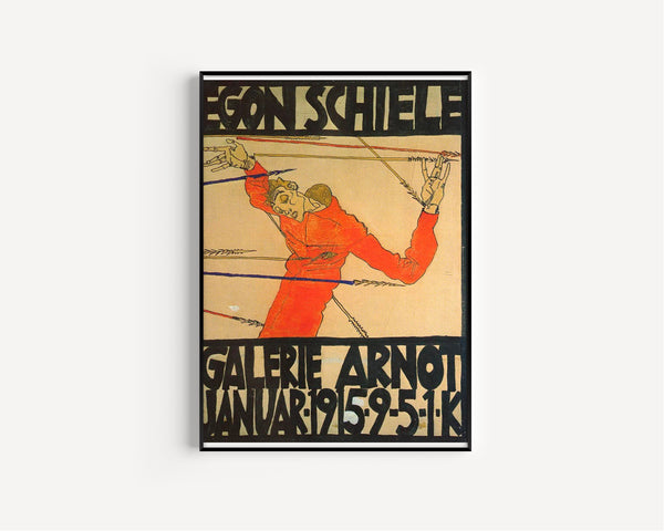 Egon Schiele — Galerie Arnot Poster | Vintage Poster Print