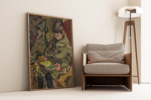 Louis Valtat — Garçon lisant | Fauvist Fine Art Print