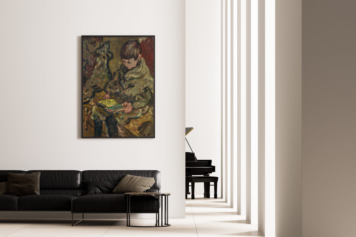 Louis Valtat — Garçon lisant | Fauvist Fine Art Print