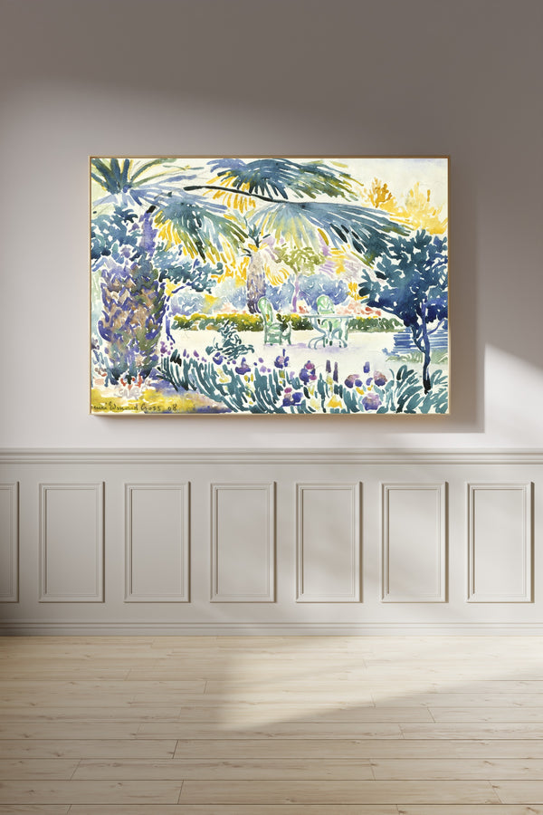 Henri-Edmond Cross — Garden with Palms | Fine Art Print