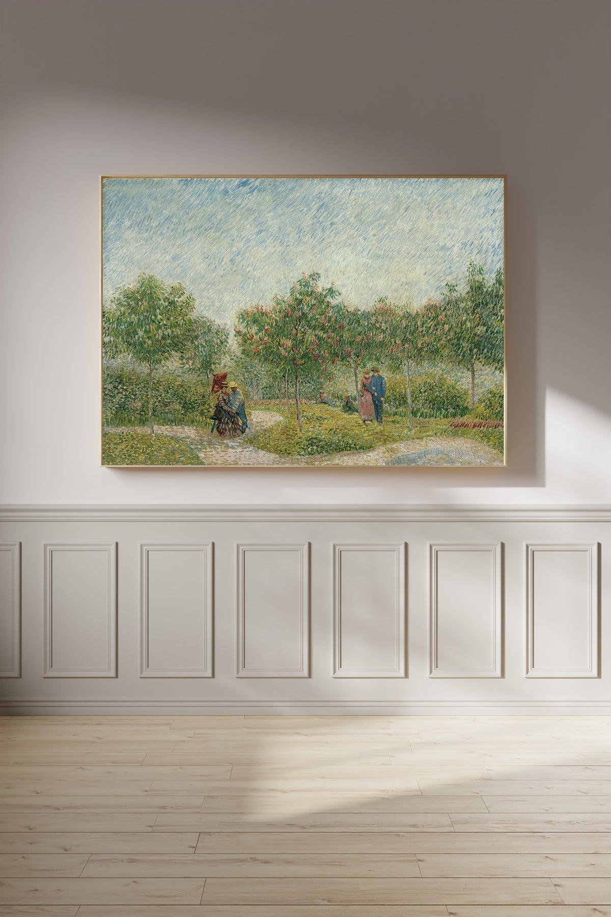 Vincent van Gogh — Garden with Courting Couples: Square Saint-Pierre | Fine Art Print
