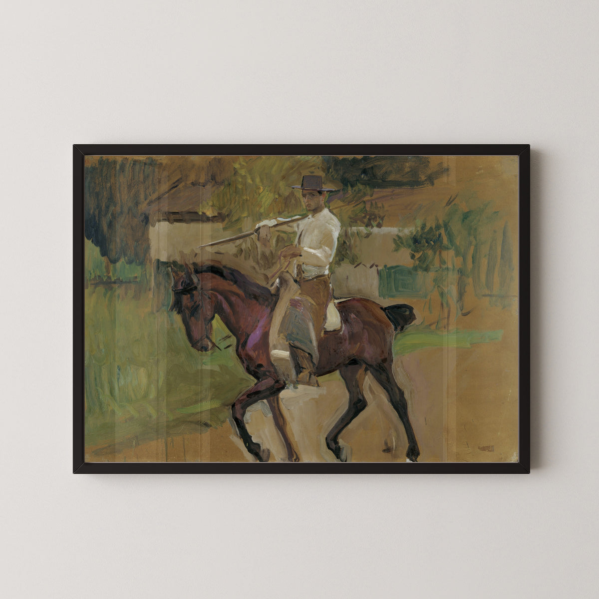 Joaquín Sorolla — Garrochista, Seville | Fine Art Print