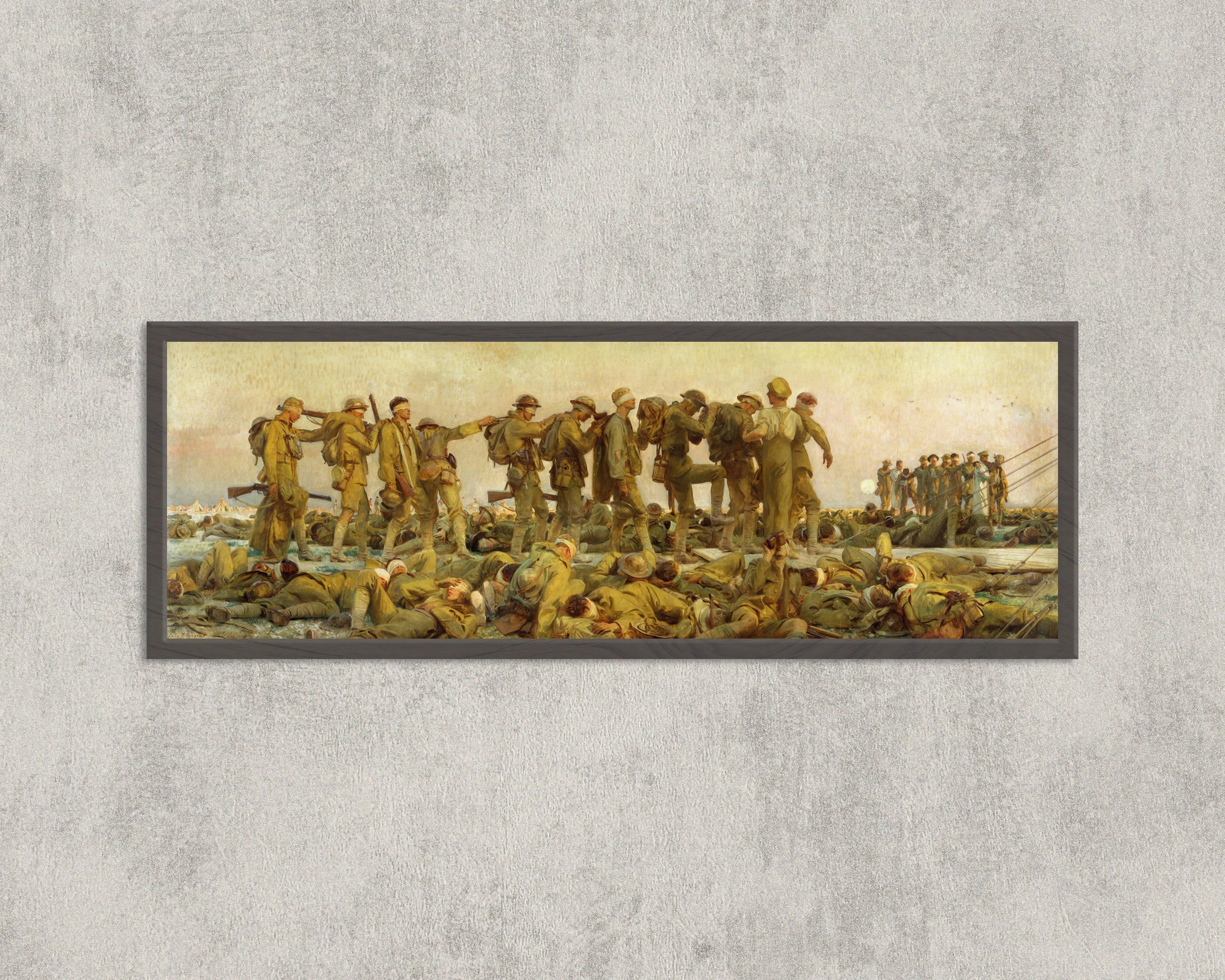 John Singer Sargent — Gassed | Fine Art Print
