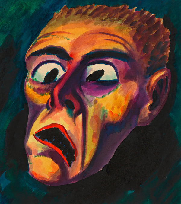 Karl Wiener — Gesicht (Face) | Expressionist Art Print